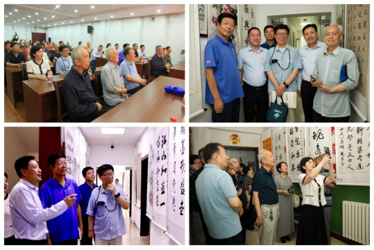 渭南举办市直离退休干部纪念中国人民抗日战争暨世界反法西斯战争胜利80周年书画展
